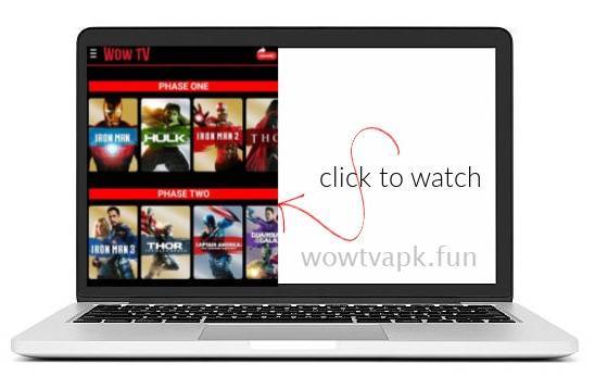 wow tv apk for pc